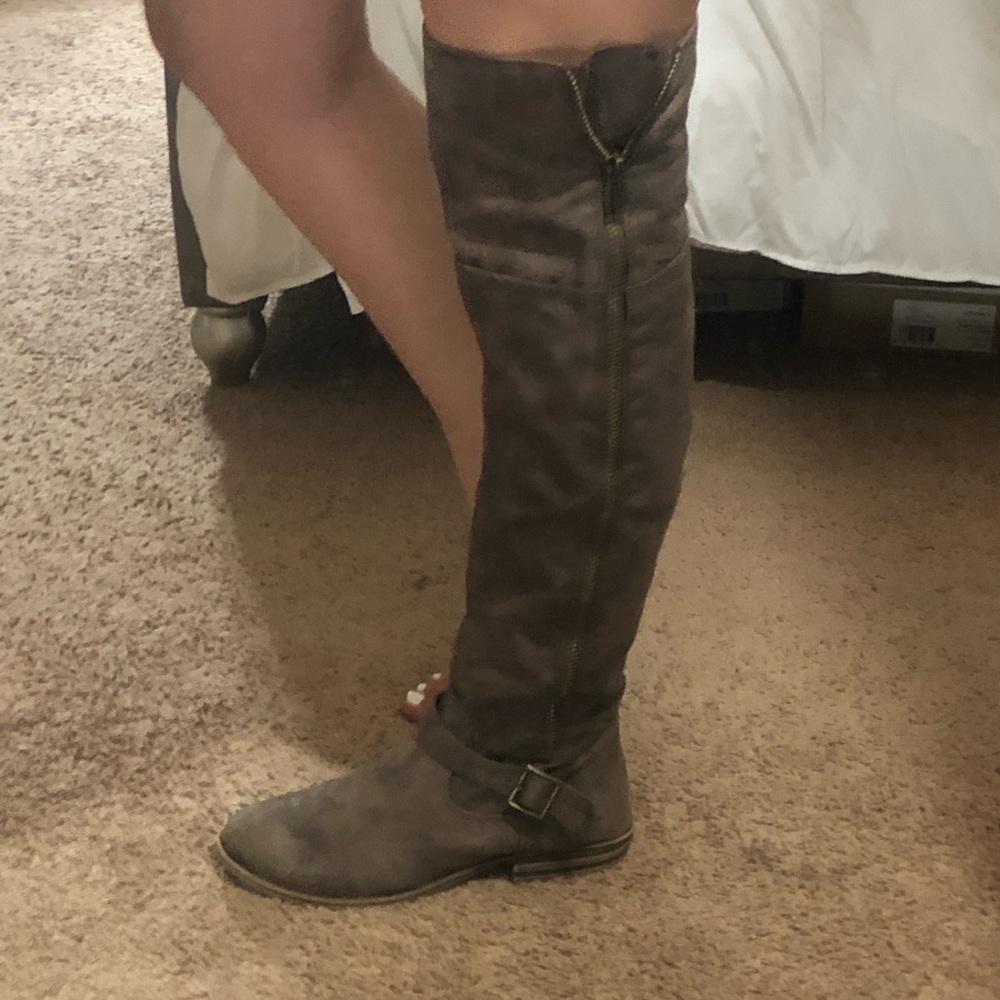 Over the knee boots